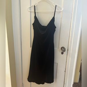 Black Velvet Dress